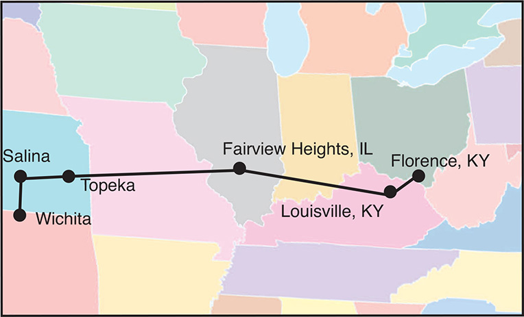 Ark Encounter / Creation Museum Tour Map